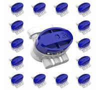 Lot de 50 connecteurs de câble - Remplissage de graisse - Bornes de connexion - Bornes de raccordement - Câble de délimitation - Compatible avec Gardena, Bosch, Husqvarna, Worx, Honda, Robomow, iMow