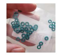 Lot de 50 connecteurs de Tuyau de Retour d'huile d'injecteur à Rampe Commune, Joint torique, Compatible avec Les injecteurs Bosch 110(Green1)