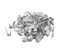 Lot de 50 connecteurs électriques mâles et femelles - 25/50/100 cosses de déconnexion à double pelle pour un câblage efficace dans les appareils ménagers et les machines industrielles