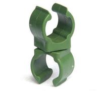 Lot de 50 connecteurs en plastique pour fixer et soutenir les plantes, réglables pour différentes tailles de poteaux, fiables pour une utilisation dans le jardin (20 mm)
