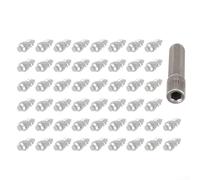 Lot de 50 crampons antidérapants en acier au carbone avec outil d'installation pour voiture, camion, moto, VTT, 12 x 4 mm et 9 x 4 mm