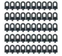 Lot de 50 crochets de suspension pour plantes et fleurs - Accessoires de jardin - Boucle attachée pour pots de fleurs - Facile à installer
