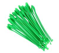 Lot de 50 cuillères à mélanger à double extrémité, cuillères doseuses de laboratoire, spatules de laboratoire, échantillonneurs pour expériences de chimie et scientifique, cuillères à mesurer