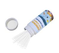 Lot de 50 de test d'eau pour aquarium | Testeur d'ammoniac sûr pour test de l'eau, kit de de qualité avec tube à essai et