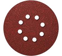Lot de 50 disques Ø 125 mm 8 trous Grain 120 Papier abrasif ponceuse excentrique Disque abrasif Fixation par ex. pour AEG, Black&Decker, Bosch, Einhell, Kress