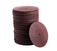 Lot de 50 Disques de Coupe de 38 mm pour Outils de Menuiserie, Meule en Résine, Mini Lame de Scie Circulaire, Disques de Ponçage Abrasifs pour Accessoires