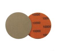 Lot de 50 disques de papier abrasif 7,6 cm Grain 600 10 000 pour ponçage facile à sec et humide