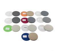 Lot de 50 disques de papier abrasif en carbure de silicone d'une taille de 7,6 cm ; dispose de différents niveaux de grain de huit cents à dix mille