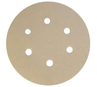 Lot de 50 disques de papier auto-agrippants anti-effilochage, parfaits pour la finition et le polissage des travaux de menuiserie et d'artisanat.