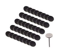 Lot de 50 disques de pédicure électriques pour peaux mortes - Patins de ponçage professionnels pour soins des pieds, design léger et compact