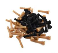 Lot de 50 doigts en caoutchouc de rechange pour enlever les plumes de volaille - Texture douce pour machine à plumer domestique 20 x 65 mm