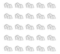 Lot de 50 dômes de culture en plastique transparent pour une utilisation en intérieur Aide à maintenir des conditions favorables à l'établissement