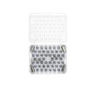 Lot de 50 Douilles & Accessoires "Cuisine" 22cm Argent Gris G