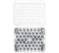 Lot de 50 Douilles & Accessoires "Cuisine" 22cm Argent Gris G
