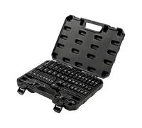 Lot de 50 douilles pneumatiques stables avec propriétés de preuve pour une fiabilité à long terme dans une mallette de travail exigeante incluse