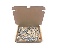 Lot de 50 écrous papillon M8 | Écrous papillon en acier (M8)