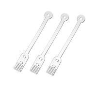Lot de 50 élastiques de rechange pour barre de permanente, pour barres de permanente, pour longues barres de permanente, bigoudis, outils de coiffure