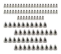 Lot de 50 électrodes et buses de coupe plasma pour lampe de poche, pointe de 0,5 mm, compatible avec les machines CUT-70 CUT-80 CUT-100 CUT-120, 50 pièces de chaque (1,5 mm)