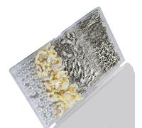 Lot de 50 élégants anges et perles pour clés Décoration d'accessoires portables Confortable pour donner à la douceur