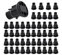 Lot de 50 embouts de fermeture pour Betteri BC01 - Compatible avec Schuko IP67 - Connecteur de câble femelle évalué 450/750 V et 3 conducteurs pour applications d'onduleur