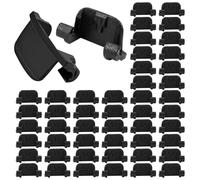 Lot de 50 entrebâilleurs de charnière d'armoire à clip 70T3553 pour Blum, angle d'ouverture de 86 à 110 degrés, restriction de charnière pour armoires de cuisine, clips limiteurs de porte pour