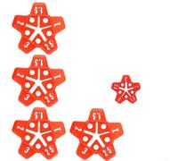 Lot de 50 entretoises de carrelage pour un positionnement précis du carrelage et une uniformité de l'écart pour les surfaces murales de sol 1 mm, 1,5 mm, 2 mm, 2,5 mm, 3 mm