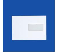 lot de 50 enveloppe courrier A5 avec fenêtre - C5 papier velin blanc 90g format 162 x 229 mm une enveloppe blanche avec fermeture