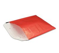 Lot de 50 Enveloppes à bulles D/4 ROUGES format 180x260 mm