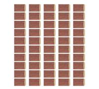 Lot de 50 enveloppes kraft 125 x 175 mm 220 x 110 mm pour invitation, lettre de remerciement