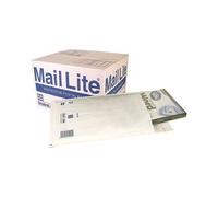 Lot de 50 enveloppes rembourrées D/1 D1 - 180 x 260 mm - Blanc - Format DVD - Équivalent à Jiffy JL1 / Featherpost Taille D