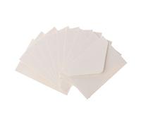 Lot de 50 enveloppes rétro en papier kraft vintage pour cartes de remerciement, cartes postales, invitations de mariage, cartes de visite 10,2 x 6,8 cm