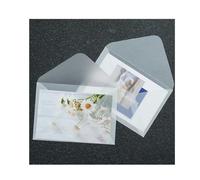 Lot de 50 enveloppes vierges translucides/lot Bonnes enveloppes translucides invitationsCartes cadeaux européennesCartes à lettre Messagerie Coupons de mariage d'entrepriseLettres commerciales