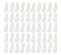 Lot de 50 éponges de maquillage triangulaires - Lavables - Éponges de maquillage pour le visage - Petite éponge pour le maquillage - Pour poudre, crème, liquide