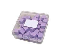 Lot de 50 éponges douces pour ongles Omber Minis Nail Art Éponges Auras Ongles Ombre Pinceau Dégradé Ongles Outils de conception