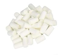 Lot de 50 éponges filtrantes haute pression pour systèmes de compresseur d'air, évalué 30 MPa, élément filtrant réutilisable en fibre de coton, 2 x 3,5 cm