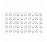 Lot de 50 éponges hydroponiques pour semis, outil de jardinage, accessoires de croissance des plantes, fournitures de jardinage hors-sol pour légumes (32 * 30 mm)