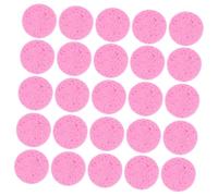 Lot de 50 éponges rondes de nettoyage du visage en cellulose pour un retrait en douceur du maquillage et un nettoyage quotidien du visage pour les peaux sensibles
