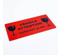 Lot de 50 étiquettes autocollantes pour envoi en verre