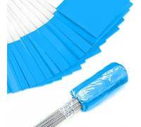 Lot De 50 Fanions De Balisage, Fanions Paysagers, Fournitures De Marquage for L'irrigation Agricole, for Le Jardin, La Pelouse, Les Limites De Propriété Et Les Relevés De Dressage Canin(Blue)