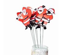 Lot de 50 faux piquets en forme de libellule pour l'extérieur - Décoration de jardin 3D - Décoration de fête - Design réaliste - Décorations créatives pour la maison - Jaune, bleu, vert, rouge (Père