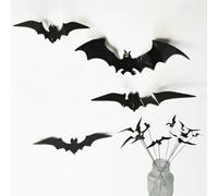 Lot de 50 faux piquets en forme de libellule pour l'extérieur - Décoration de jardin 3D - Décoration de fête - Design réaliste - Décorations créatives pour la maison - Jaune, bleu, vert, rouge