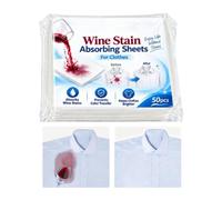 Lot de 50 feuilles absorbantes pour linge | Lot de 50 feuilles attrape-peinture pour linge - Absorbants de transfert de colorants pour charges mixtes, vêtements blancs