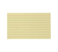 Lot de 50 feuilles de cartes colorées pour écrire, journal, étude, 7,6 x 12,7 cm de large, cartes lignées, cartes mémoires colorées