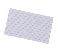 Lot de 50 feuilles de cartes colorées pour écrire, journal, étude, 7,6 x 12,7 cm de large, cartes lignées, cartes mémoires colorées