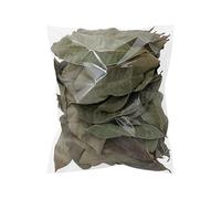 Lot de 50 feuilles de Longanes pour aquarium - Purificateur d'eau naturel - Feuilles naturelles - Nourriture pour crevettes et substances humiques de qualité supérieure pour poissons combattants