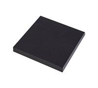 Lot de 50 feuilles de notes adhésives noires super adhésives pour bureau, école, rappel, mémo, fournitures D8R3