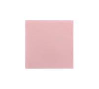 Lot de 50 feuilles de notes adhésives transparentes pour planificateur, fournitures scolaires (rose)