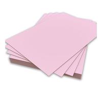 Lot de 50 feuilles de papier A4 rose clair 80 g/m² double face pour imprimante, photocopieur, origami, brochures, dessin, école, bureau, impression 210 mm x 297 mm (papier rose clair A4 - 80 g/m²)