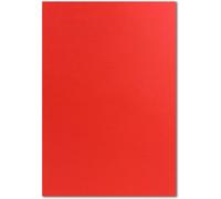 Lot De 50 Feuilles De Papier A5-Feuille Plano-Rouge-240 G/M²-14,8 X 21 Cm-Feuille De Bricolage-Papier De Couleur-Carton Photo-Carton De Couleur