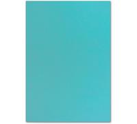 Lot De 50 Feuilles De Papier A5-Feuille Plano-Turquoise-240 G/M²-14,8 X 21 Cm-Feuille De Bricolage-Papier De Couleur-Carton Photo-Carton De Couleur